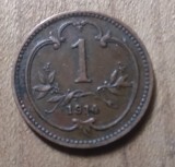 AUT AustroUngaria 1 heller 1914, Europa