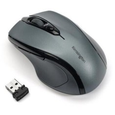 MOUSE Kensington - ergonomic, &quot;Profit Mid-Size&quot;, PC sau NB, wireless, 2.4GHz, optic, 1600 dpi, butoane/scroll 3/1, USB, negru, &quot;K72423WW&quot; (timbru verd