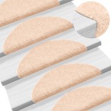 Cumpara ieftin Gossi covorase scari autoadezive, 5 buc., maro, 56x17x3 cm, punch