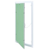 vidaXL Panou Acces Aluminiu Gips-carton 30x50cm Alb, Vizitare Instalatii, Interior