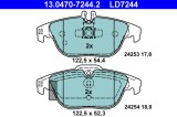 ATE 13.0470-7244.2 ATE Ceramic set placute frana,frana disc