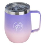 Cana din otel inoxidabil Mov Lila cu capac ermetic 350ml, CMCLASS