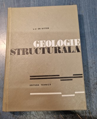 Geologie structurala Lu de Sitter foto