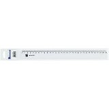 Rigla flexibila din plastic, 30cm, ALCO - transparent
