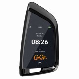 Cheie Auto Smart CerCip 568 Negru cu Display LCD IPS Touchscreen 2 inch, Activare Keyless Entry, Baterie 450mAh