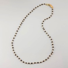 Colier Anthony, rozariu cu spinel negru