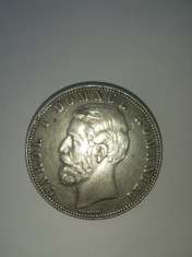 Moneda 5 lei Anul 1880 foto