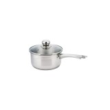 Cratita cu capac din inox, capacitate 2.1 litri 18 cm, Kinghoff