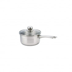 Cratita cu capac din inox, capacitate 2.1 litri 18 cm, Kinghoff