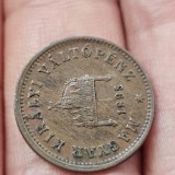 Ungaria 1 filler 1895 , detalii