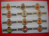 HOPCT LOT NR 76 HERALDICA MARINA OLANDEZA -16 BUC-ETICHETE VECHI DE TRABUCURI/ CIGARS LABELS -COLECTIE DE LUX-