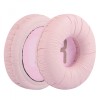 Set 2 bureti TXE pentru casti Sony WH-CH510 / WH-CH500, On-Ear, Roz, Piele ecologica creponata, Spuma cu memorie