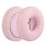 Set 2 bureti TXE pentru casti JBL Tune Tune 510 BT / 500 BT / T460 BT / T450 BT, On-Ear, Roz, Piele ecologica creponata, Spuma cu memorie