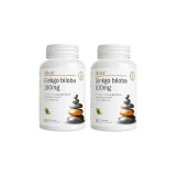 Pachet Ginkgo Biloba 100 miligrame 120 comprimate Alevia