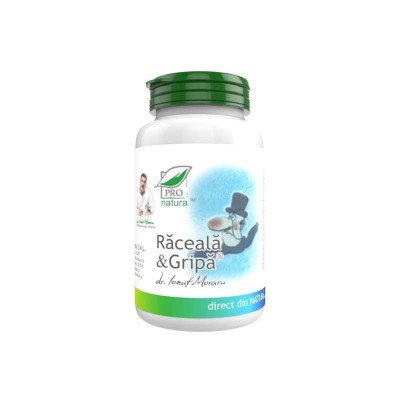 Raceala &amp;amp; Gripa 250 capsule Medica foto