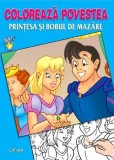 Cumpara ieftin Prinţesa şi bobul de mazăre (Colorează povestea). Bestseller, editia a 3-a