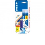 Set 6 rezerve roller Frixion Ball albastru 0.7 mm+ radiera Frixion