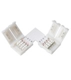 Conector L de 10mm pentru benzi RGB SMD5050 5630-Conținutul pachetului 1 Bucată, Oem