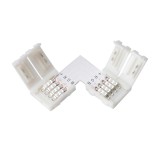 Conector L de 10mm pentru benzi RGB SMD5050 5630-Conținutul pachetului 1 Bucată