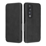 Husa 360&Atilde;&sbquo;&Acirc;&deg; Honor 90 Pro Techsuit Safe Wallet Plus, negru