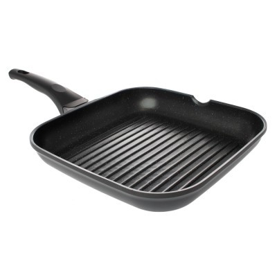 Tigaie Grill, Aluminiu turnat, 28 cm ComfortTravel Luggage foto