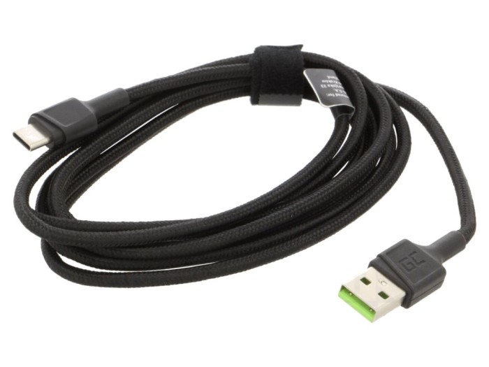 Cablu USB A la USB C 2m textilă