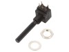Potentiometru Axial 250k&Omega; 200mW THT 6mm Plastic Mono Cărbune