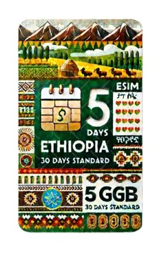eSIM Ethiopia 5GB 30Days Standard foto
