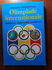 OLIMPIADE INTERNA?IONALE MATEMATICA, FIZICA, CHIMIE, INFORMATICA foto