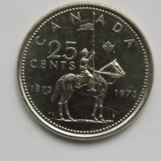25 CENTS 1973 CANADA-COMEMORATIVA