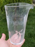 CARAFA / DECANTOR VINTAGE DIN CRISTAL FARA ANSA