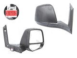Oglinda exterioara Ford Transit/Tourneo Connect, 03.2013-2018, Dreapta, CONNECT, reglare electrica; carcasa neagra; incalzita; geam convex; cromat; 5