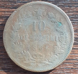 (M2393) MONEDA ITALIA - 10 CENTESIMI 1866, VITTORIO EMANUELE II, UZATA, Europa