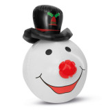 Cap de om de zăpadă gonflabil,cu LED roșu / albastru, Oem