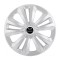 Set 4 Capace Roti Terra Gri R15 pentru SsangYoung