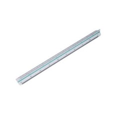 Rigla Office Cover, 30cm, plastic, triunghiulara, 6 scale