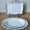 Lot de 3 tavi mici portelan fin