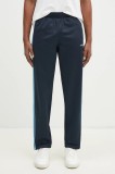 Adidas Originals pantaloni de trening Track Pant culoarea albastru marin, cu imprimeu, JC8363