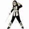 Costum de carnaval - Ninja (Argintiu) L (8-10 ani/max 147cm)