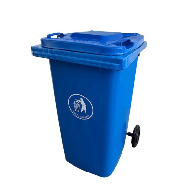 Container deșeuri 240L albastru foto