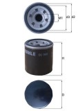 Filtru ulei MAHLE OC996
