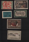 Set#4 12 notgeld diferite (cele din imagini), Europa