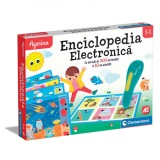 Joc Educativ Clementoni, Agerino Enciclopedia Electronică, 30 Cartonașe, Multicolor, 3-5 Ani