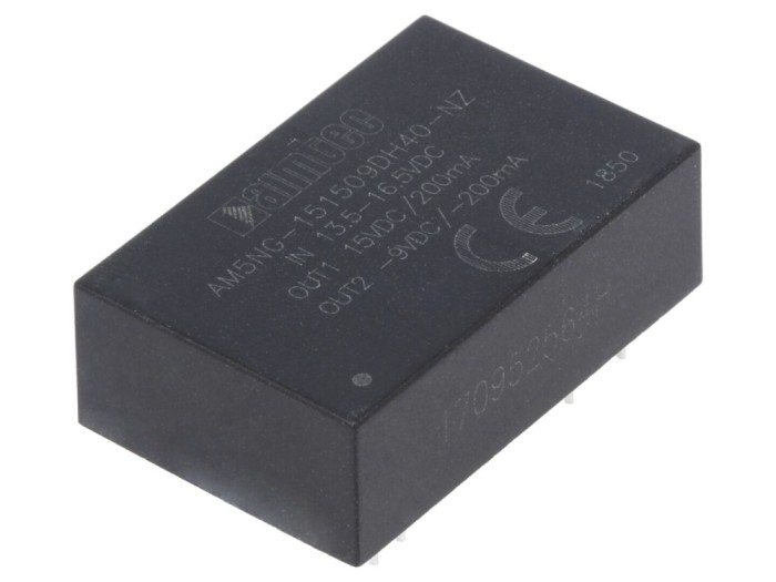 Convertor DC/DC 5W 15V și -9V