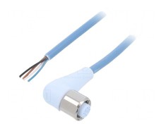 Cablu Conectare M12 4 PIN 5m Unghi 250V