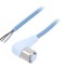 Cablu Conectare M12 4 PIN 5m Unghi 250V