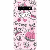 Husa silicon pentru Samsung Galaxy S10 Plus, Princess