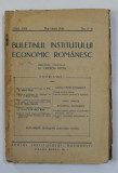 BULETINUL INSTITUTULUI ECONOMIC ROMANESC , ANUL XVII , , NO - 5 - 6 , MAI - IUNIE , 1938