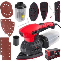 Masina Aparat slefuit electric 1300W multifuctional 3 capuri 125mm cu aspirare Slefuitor (RTSMO0060)