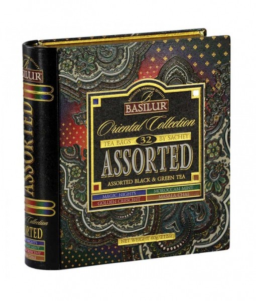 Basilur Oriental Collection Assorted Ceai mix, 32 plicuri